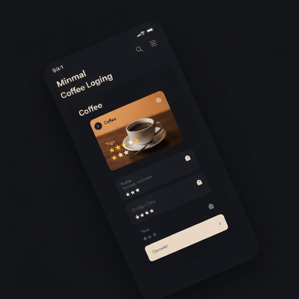 Screenshot do projeto CafeLog
